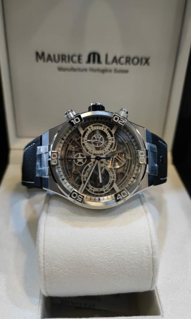 Aikon store chronograph skeleton