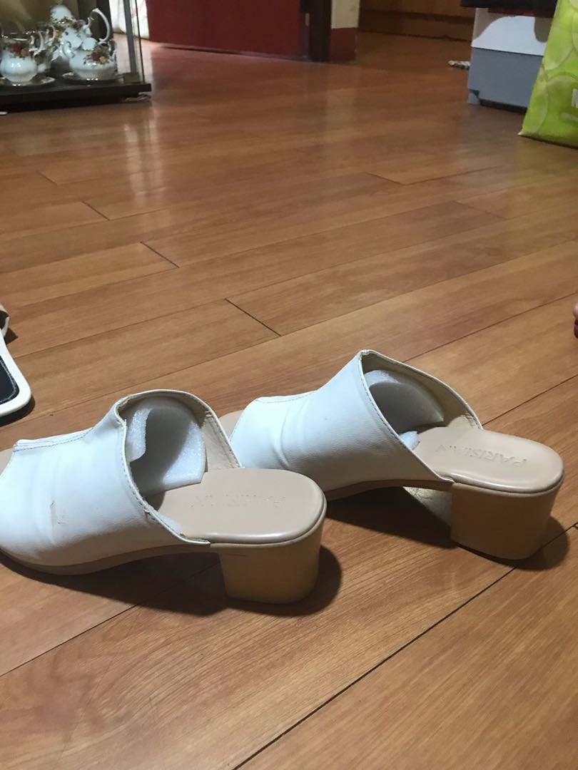 Parisian wedge sandals Women s Fashion Footwear Flats Sandals on Carousell