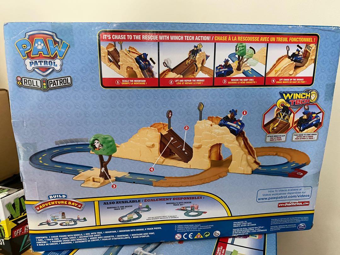 Paw patrol sale chase winch track