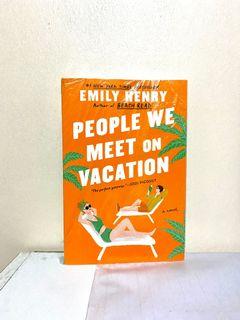 PEOPLE WE MEET IN VACATION BY EMILY HENRY