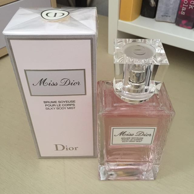 Dior silky body mist new arrivals