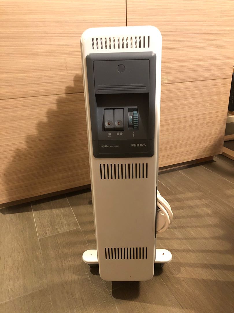 Philips oil heater, 家庭電器, 冷氣機及暖風機- Carousell