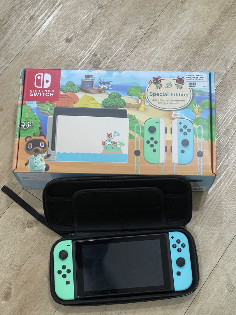 Pre Owned Nintendo Switch V2, Video Gaming, Video Game Consoles, Nintendo on Carousell