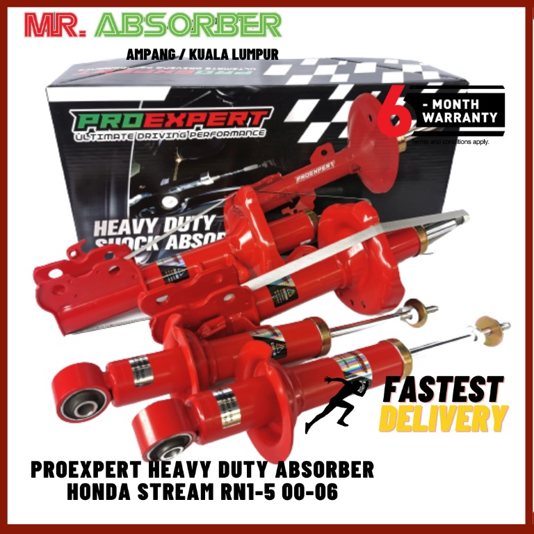 PROEXPERT HEAVY DUTY ABSORBER HONDA STREAM RN15 0006, Auto