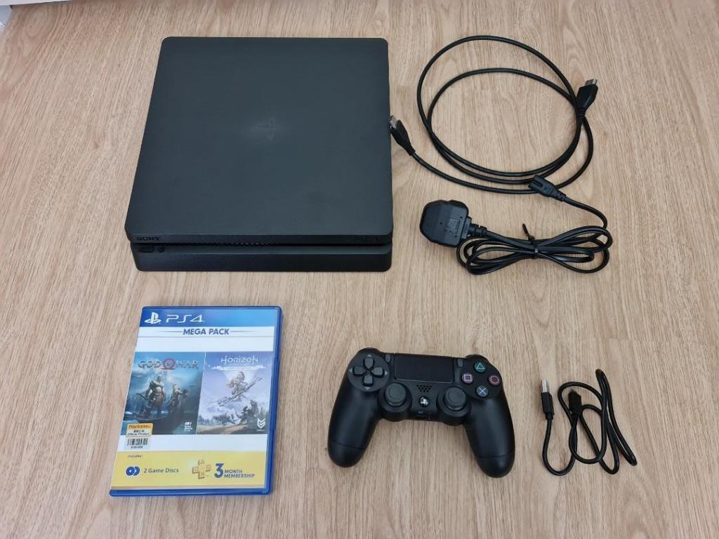 PS4 Slim Mega Pack Video Gaming Video Game Consoles PlayStation