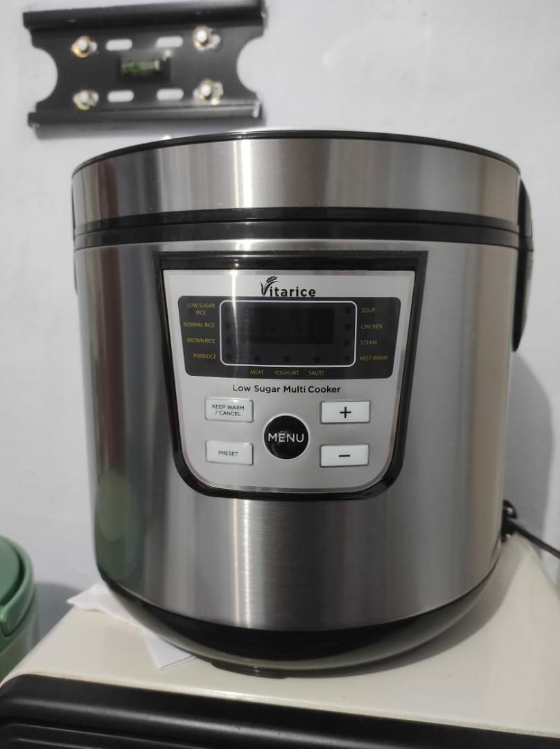 Rice Cooker VITARICE low carbo barang baru, Perabotan Rumah di Carousell