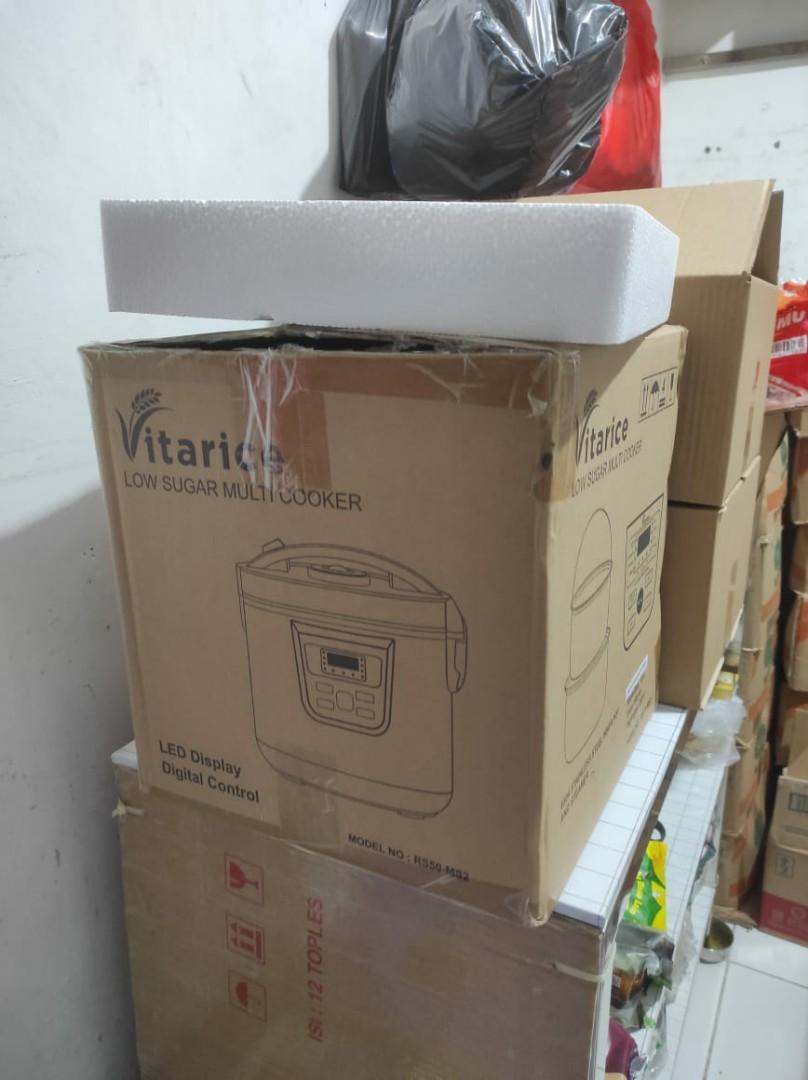 Rice Cooker VITARICE low carbo barang baru, Perabotan Rumah di Carousell
