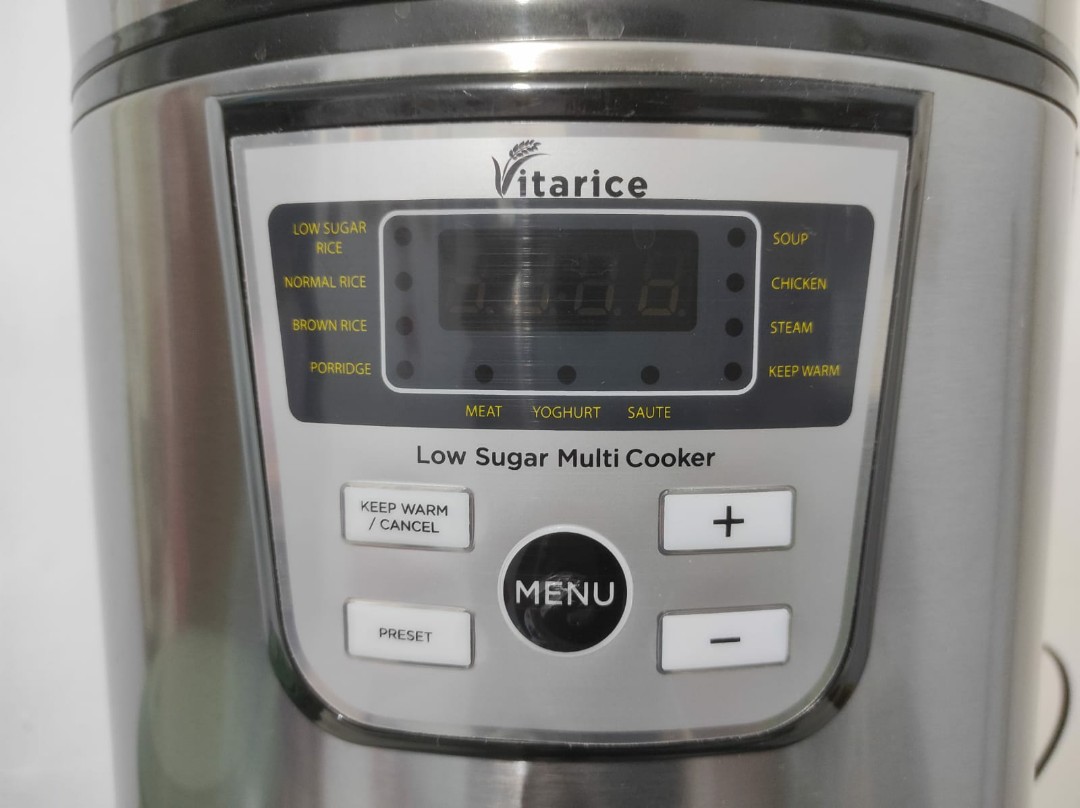 Rice Cooker VITARICE low carbo barang baru, Perabotan Rumah di Carousell