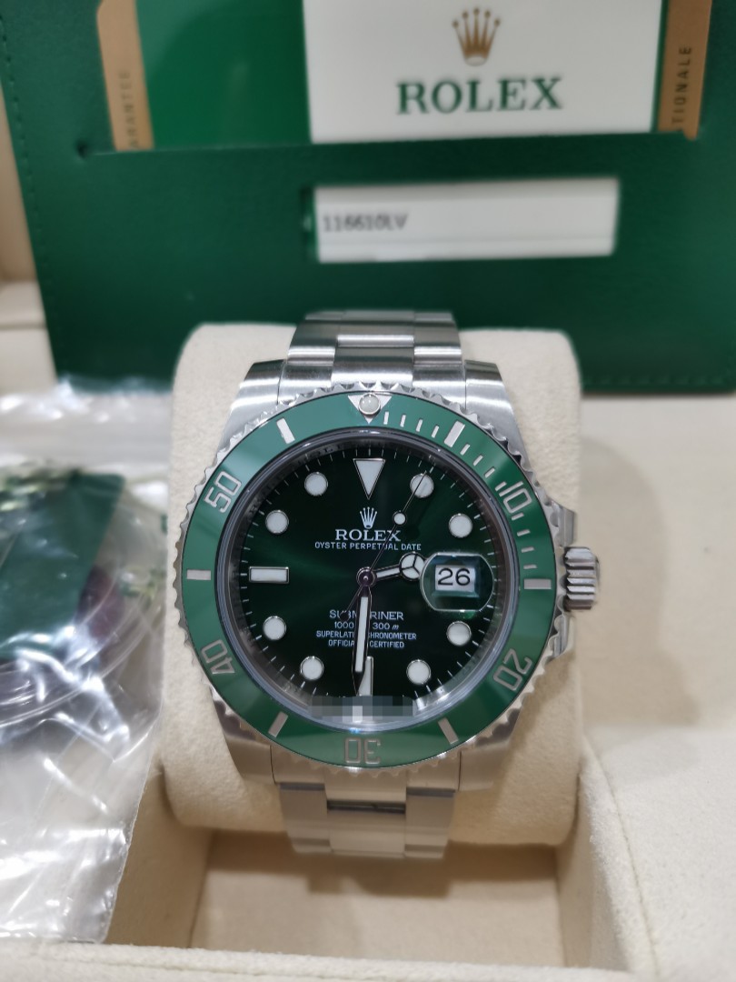 Rolex Submariner Green Hulk 116610LV 