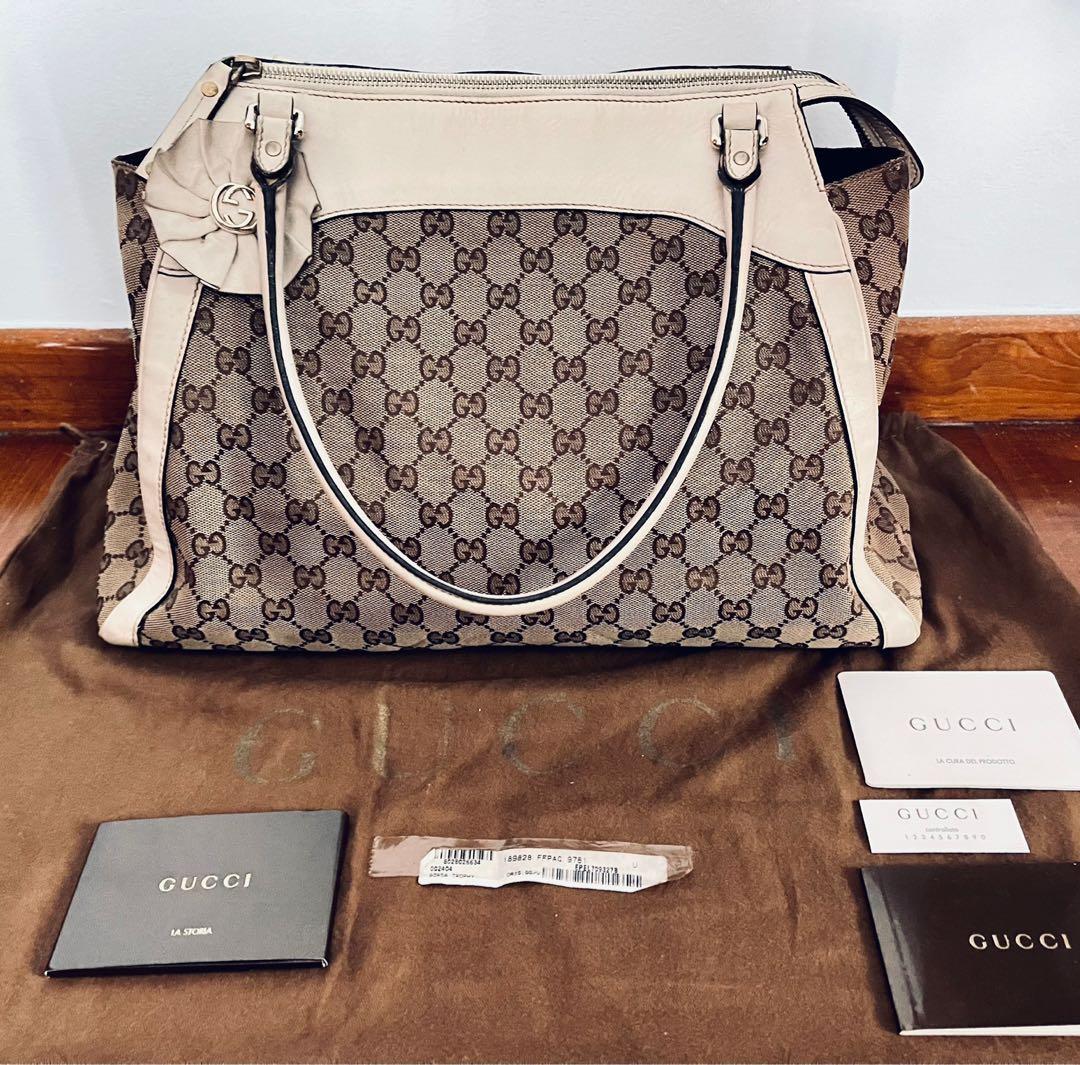Vintage gucci deals laptop bag