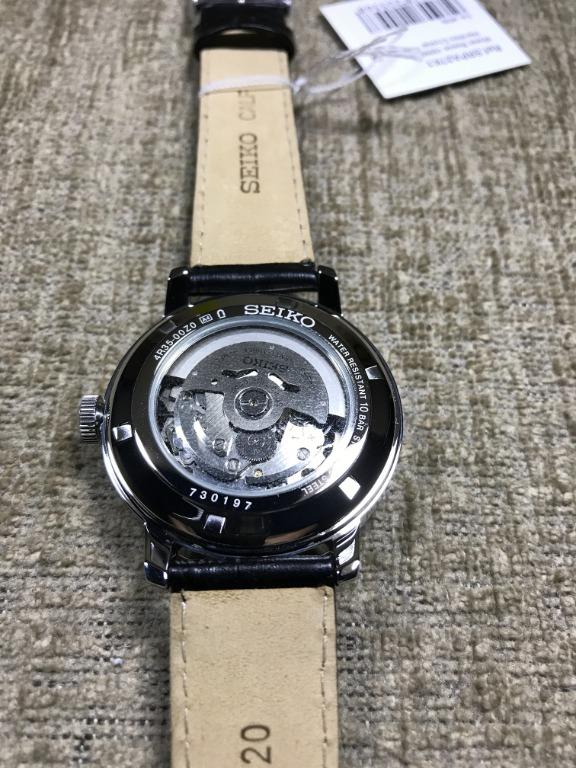 Mens seiko presage automatic watch srpa27k1 new arrivals