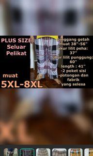 Seluar pelikat 5xl//6xl.penghabisan stok