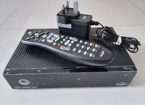 SingTel TV Box - full set or remote control, TV & Home Appliances, TV ...