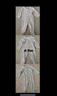 Sleepsuit Mamas Papas 3pcs