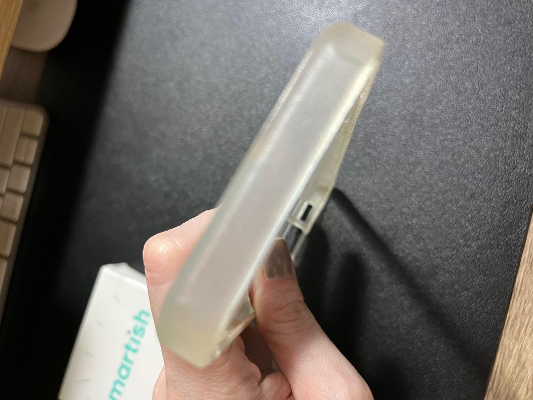 Smartish Kung Fu Grip case for iPhone 12 Mini (clear), Mobile Phones