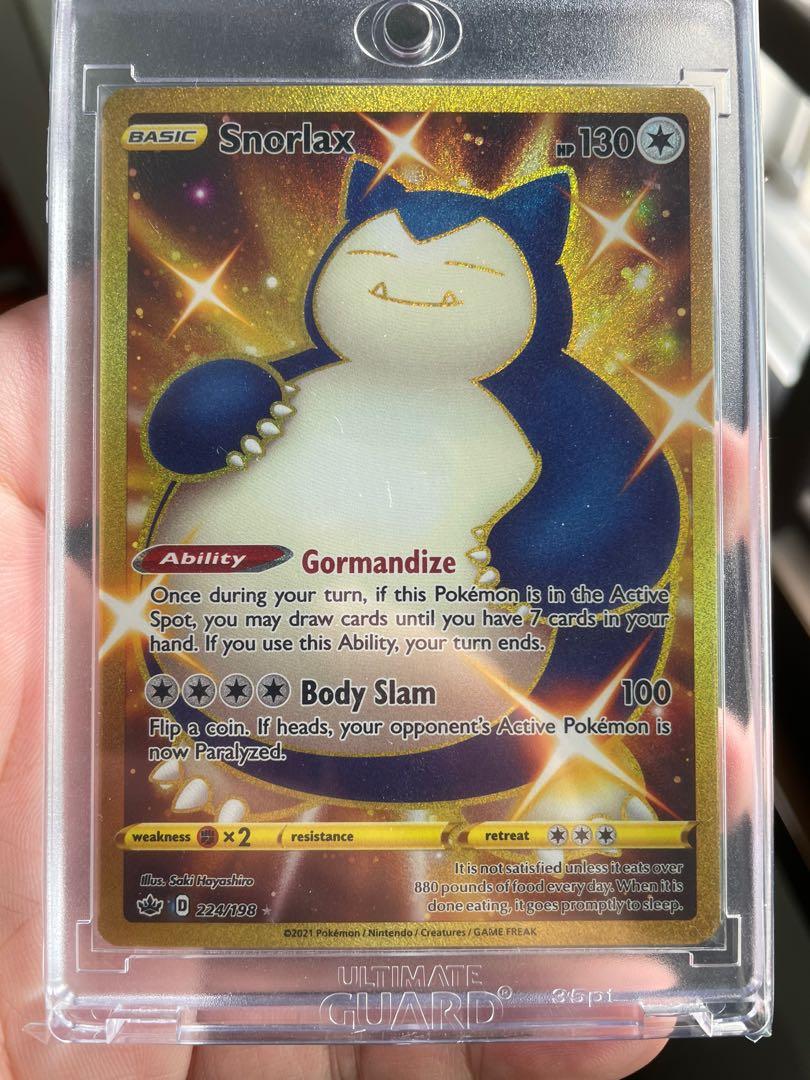 Wts Wtt Snorlax Shiny Secret Rare 224 198 Pokemon Tcg Hobbies Toys Toys Games On Carousell