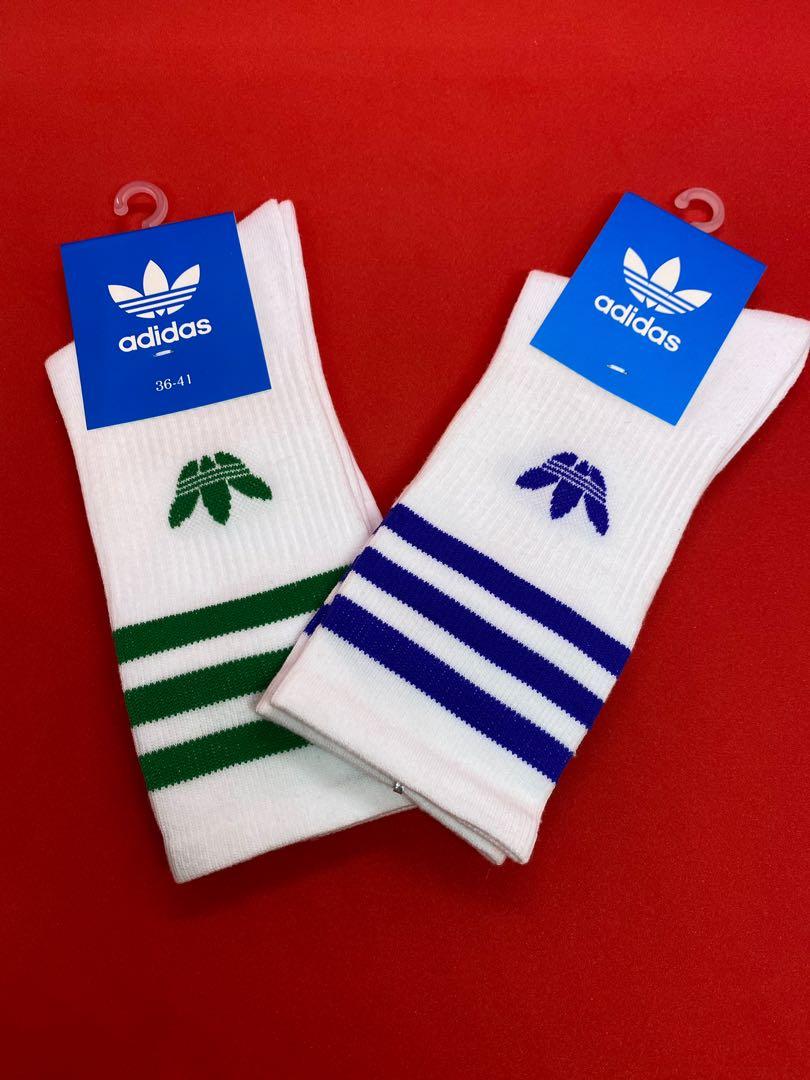 Vans and adidas socks top