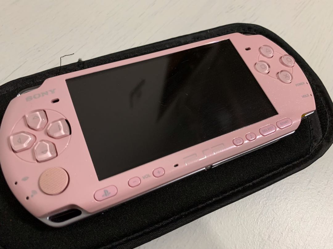 PLAYSTATION PSP 3000 BLOSSOM PINK, Video Gaming, Video Game ...