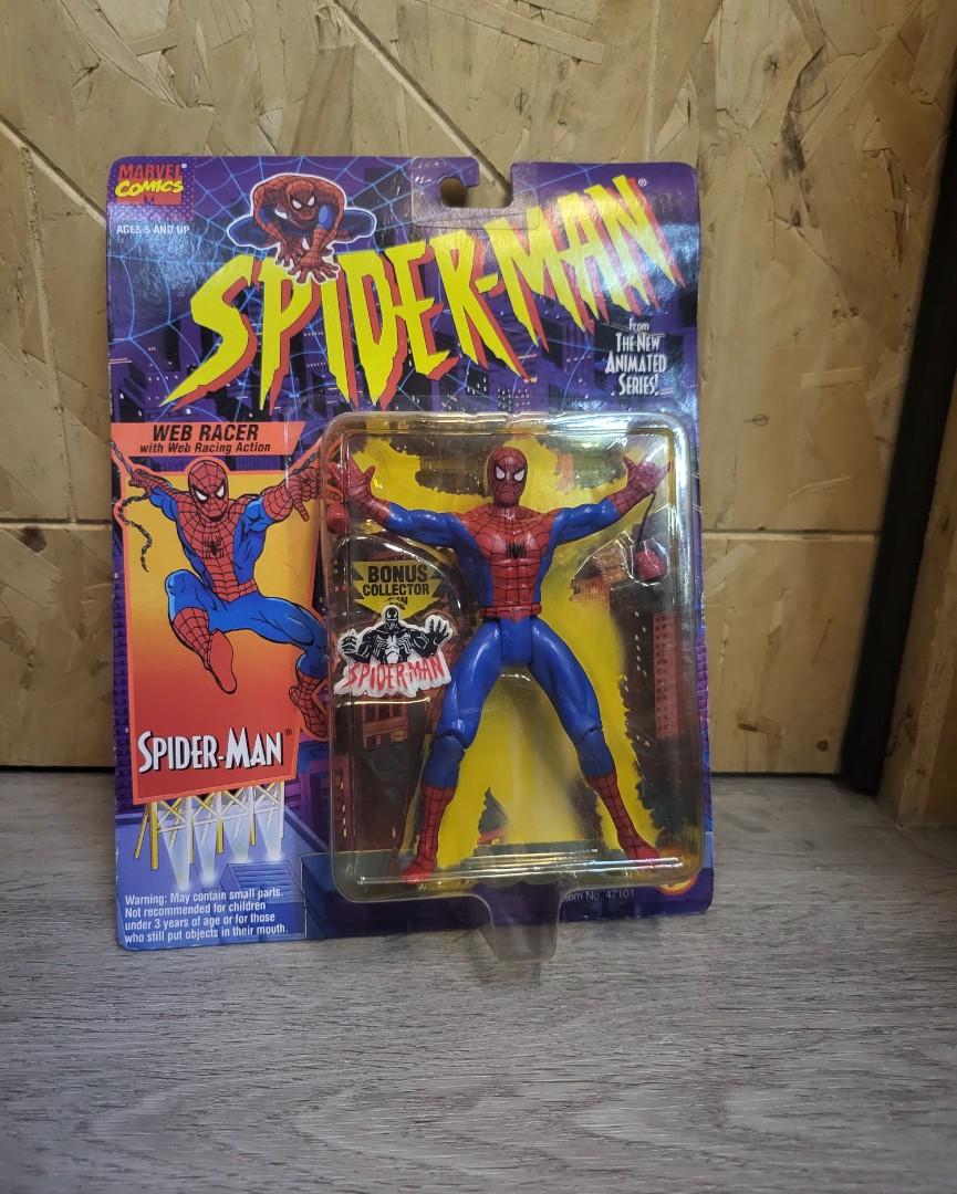 Spider-Man Toy Biz The Animated Series Action Marvel Comics 1994 retro Nt  legends, Hobbies & Toys, Toys & Games on Carousell