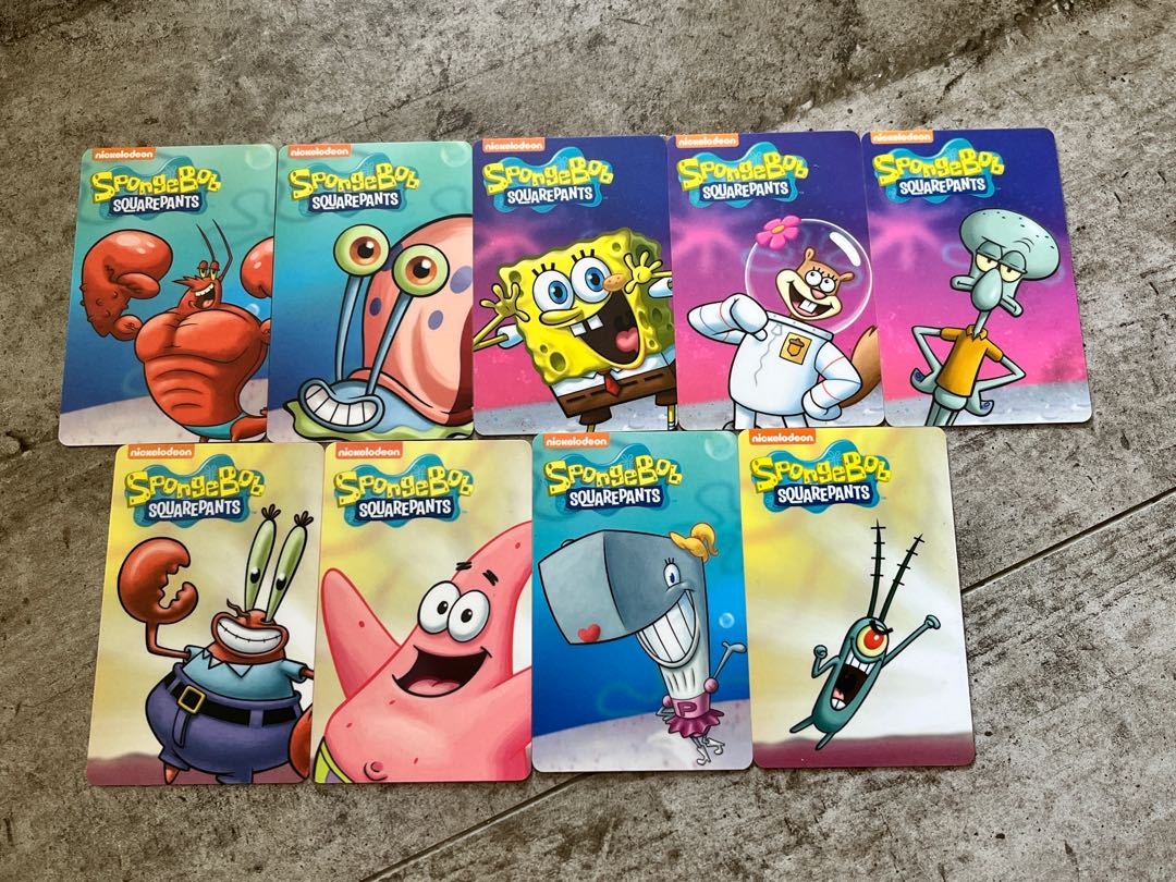 SpongeBob Card, Video Gaming, Video Games, Others on Carousell