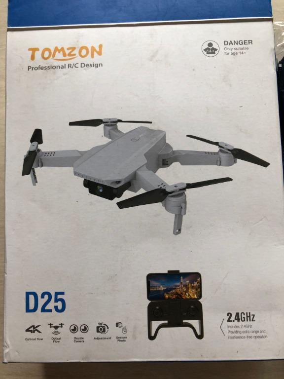 Tomzon d25 4k on sale drone with camera