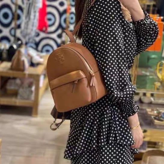 Tory Burch Thea Mini Leather Backpack, Women's Fashion, Bags & Wallets,  Purses & Pouches on Carousell
