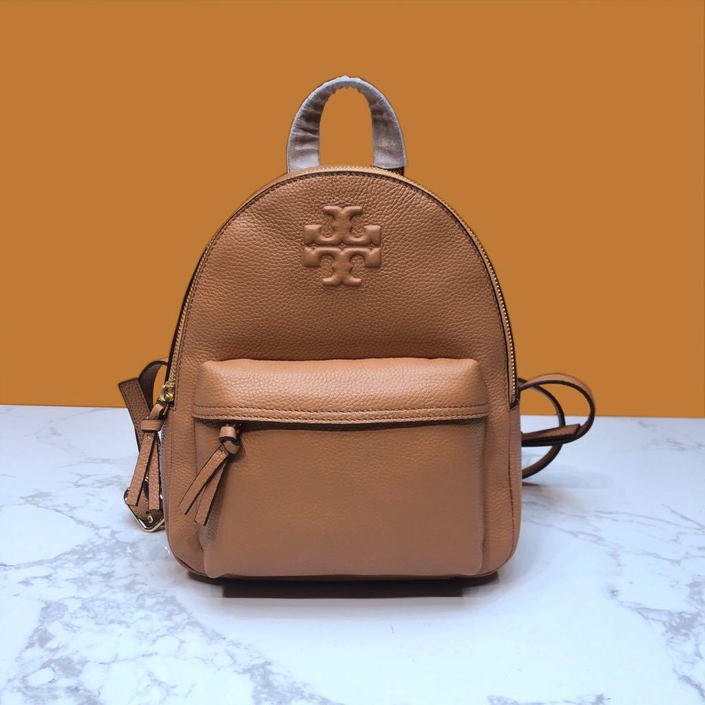 Tory Burch Thea Mini Leather Backpack, Women's Fashion, Bags & Wallets,  Purses & Pouches on Carousell