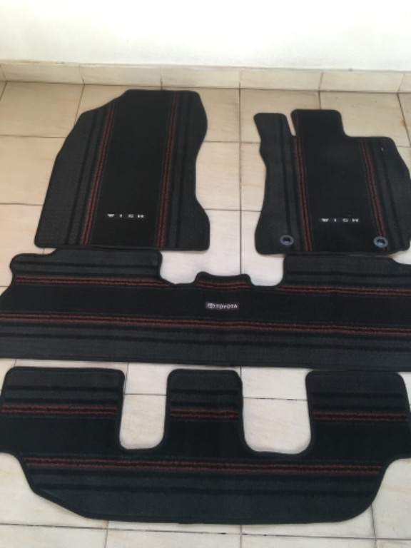 Toyota Wish car mats Car Accessories Accessories on Carousell
