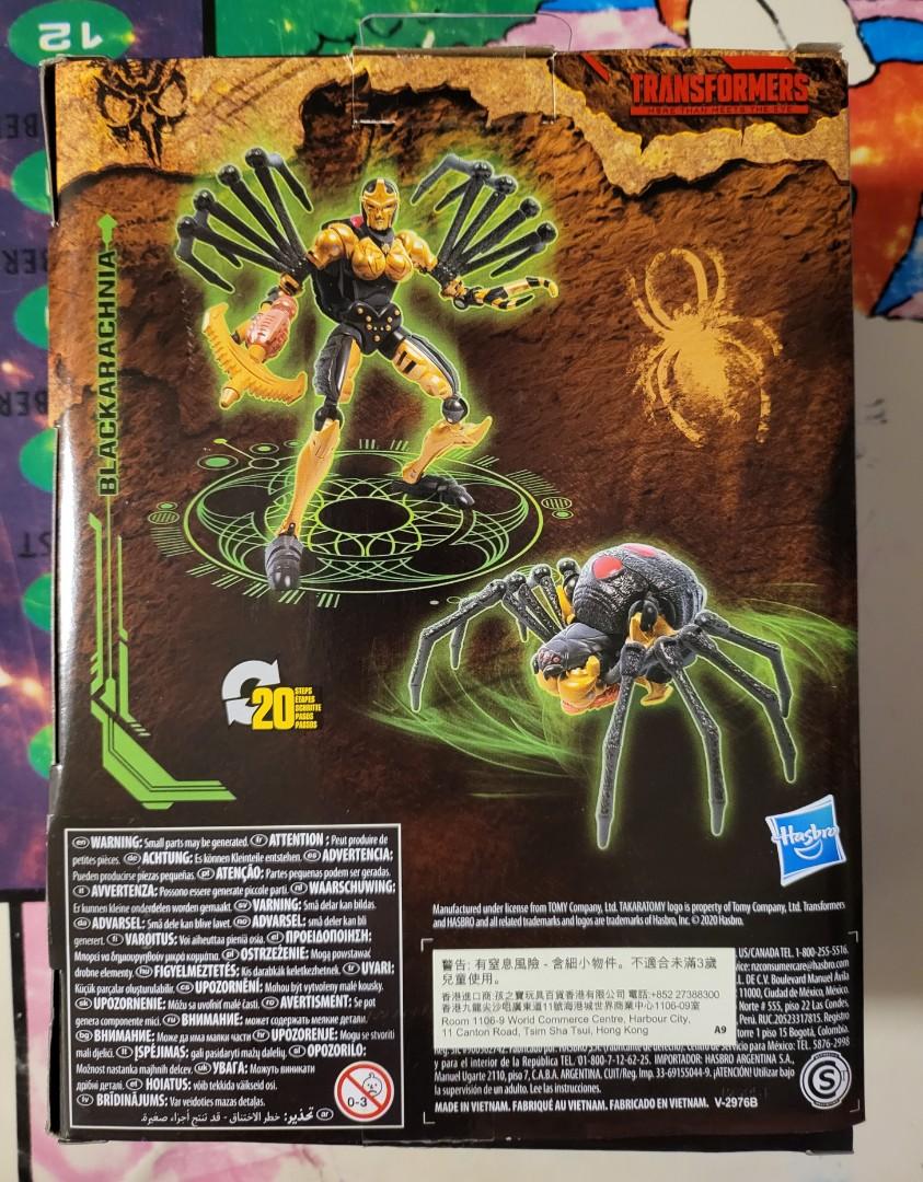 TRANSFORMERS KINGDOM BLACKARACHNIA, 興趣及遊戲, 玩具 & 遊戲類 Carousell