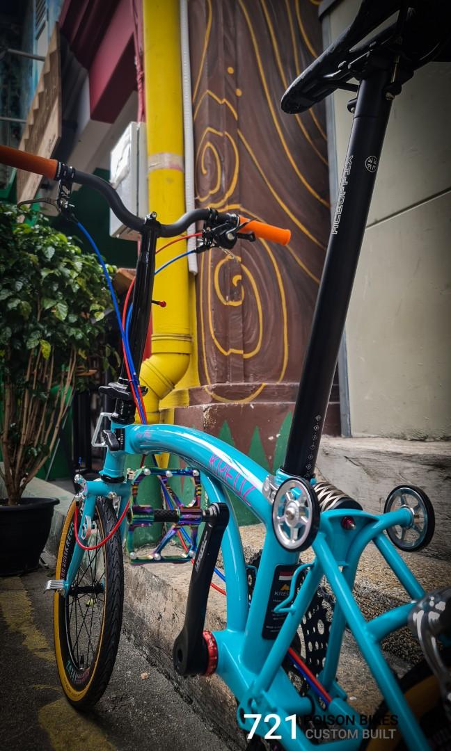 Trifold External 10 Speed Custom Built