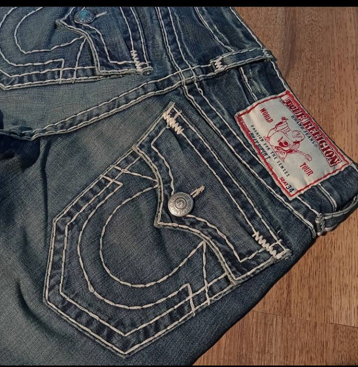 True Religion jeans size 29, Fesyen 