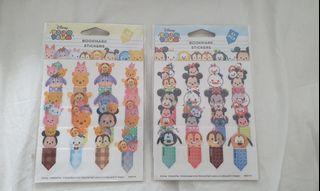 Tsum Tsum Disney Bookmark Stickers