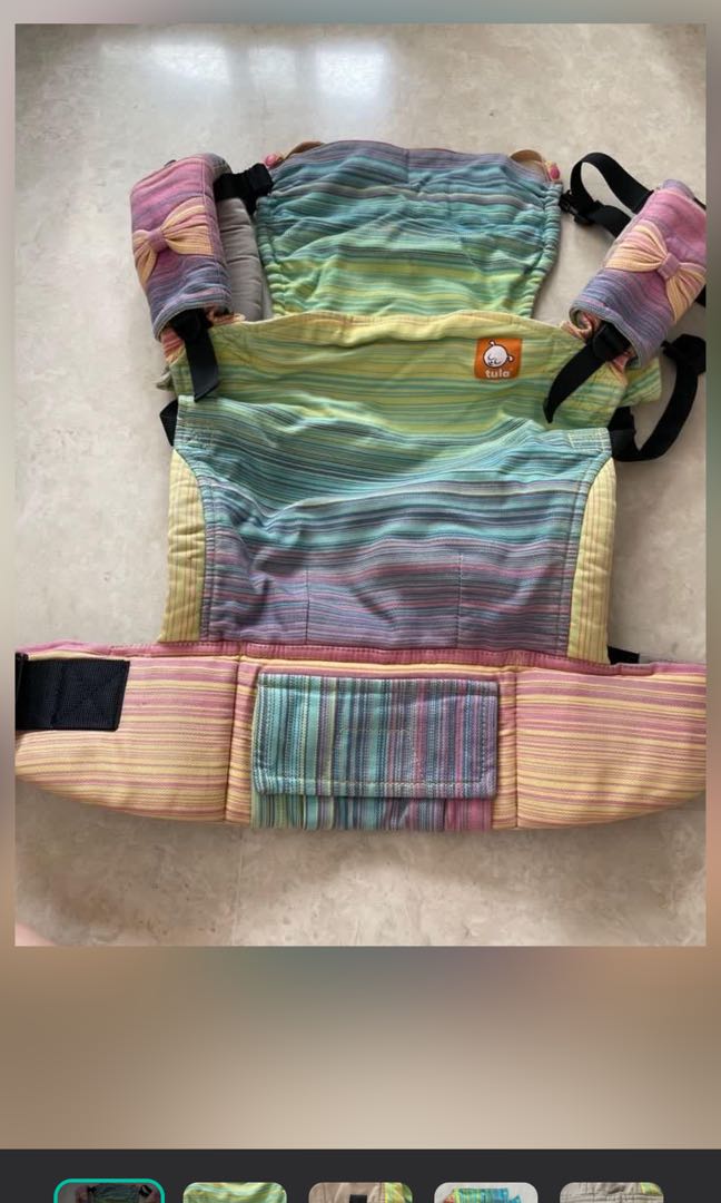Tula standard Carrier half woven pelicano sunny year end sale, Babies & Kids, Going Out