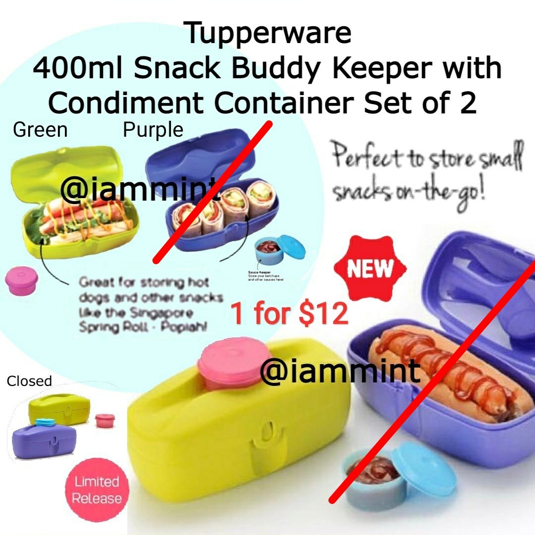 Hot dog cheap tupperware