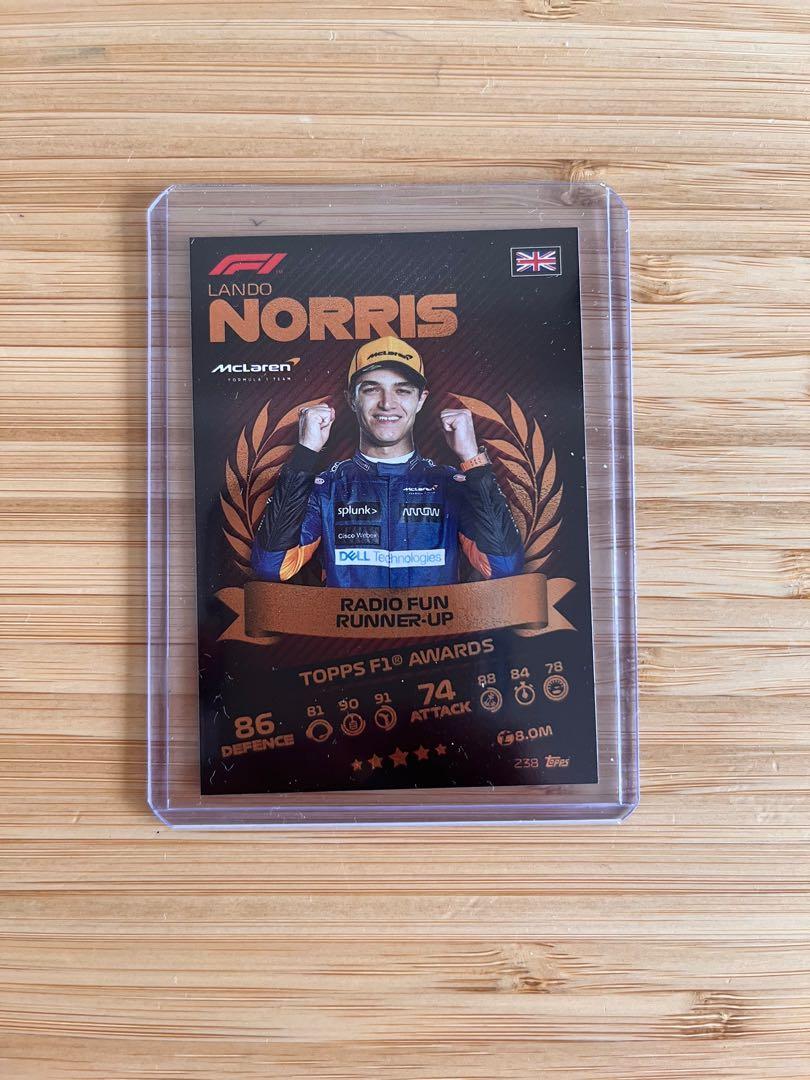 Turbo Attack Formula 1 Lando Norris special card , Hobbies & Toys, Toys ...