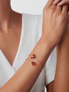 VCA copy Ladybug bracelet from the Lucky Spring collection