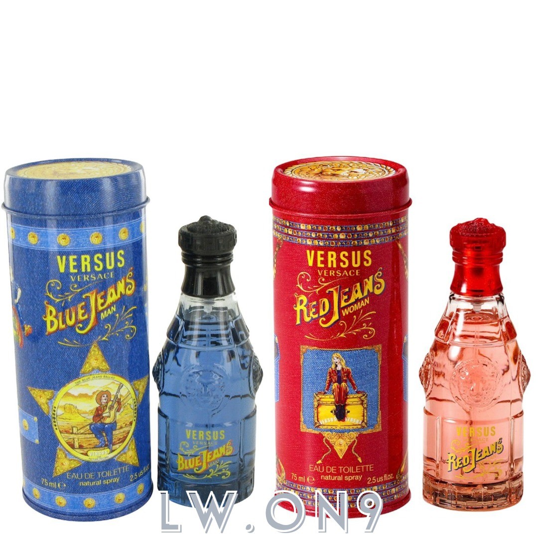VERSACE EAU DE TOILETTE NATURAL Fragrance & Carousell SPRAY & on BLUE JEANS 75ML, Care, RED JEANS Beauty AVAILABLE & Deodorants Personal