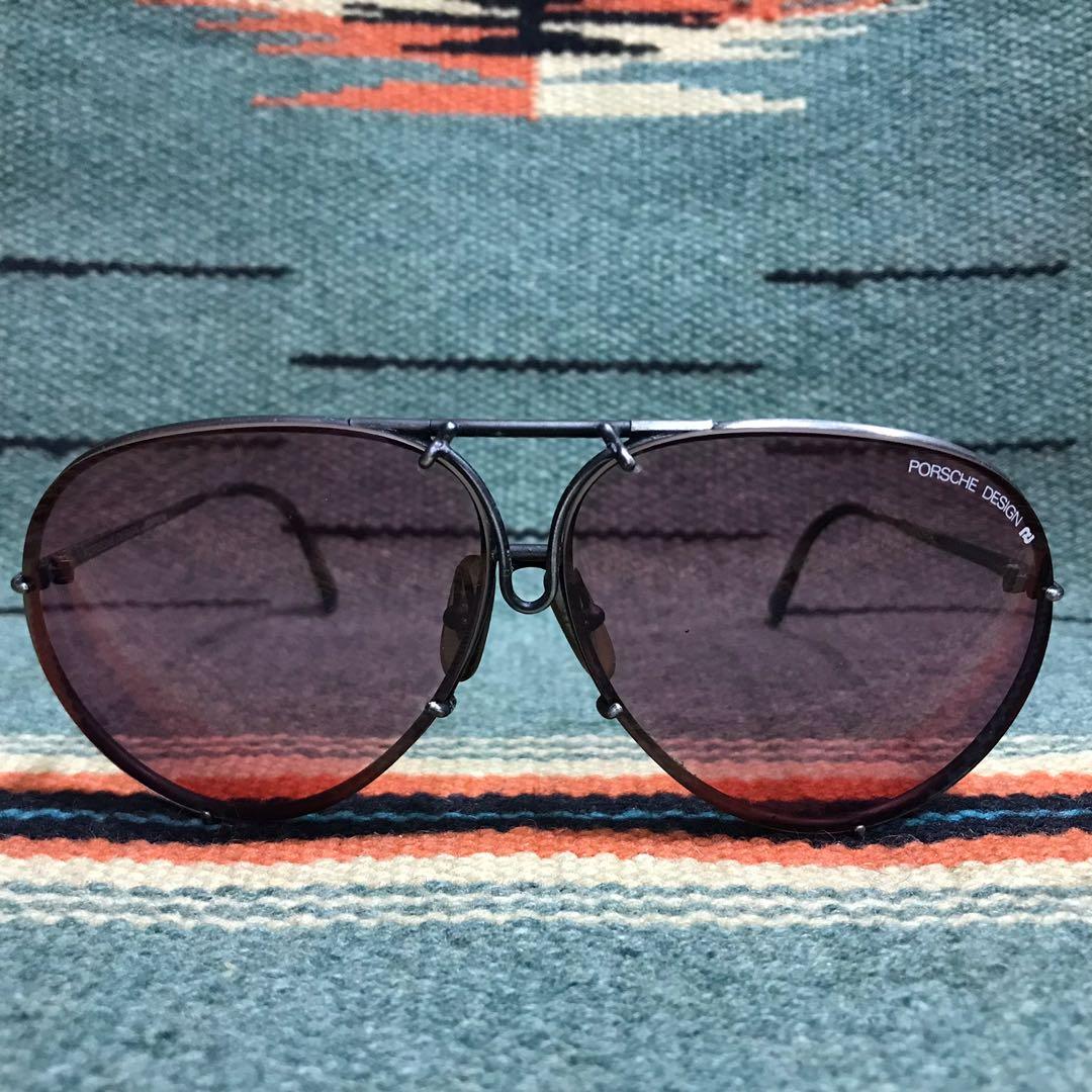 Vintage 80s Porsche Design by Carrera Made in Austria Sunglasses Cermin Mata Spek Hitam Ray Ban Oakley