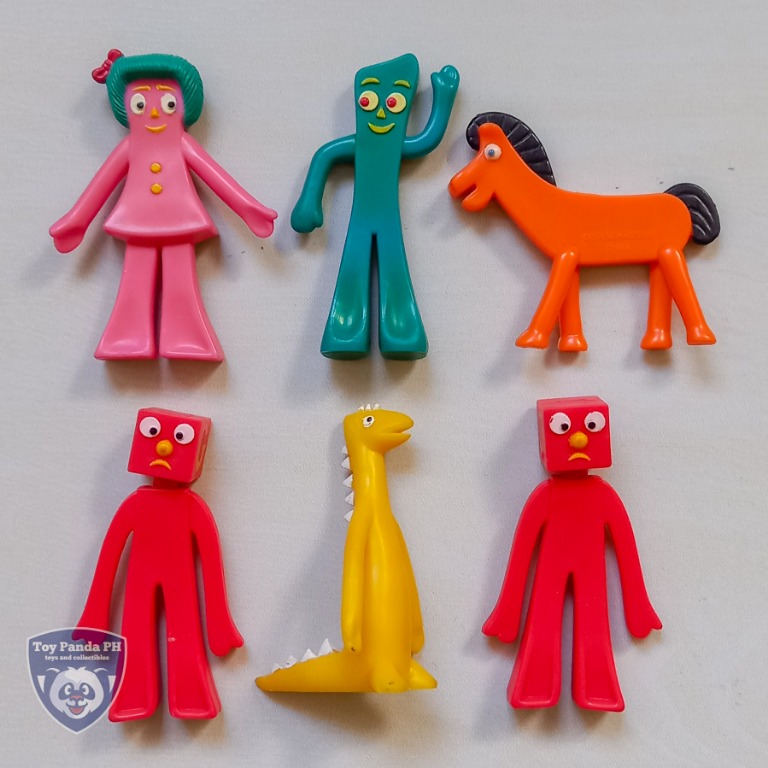 Vintage Gumby Mini Figures Set, Hobbies & Toys, Memorabilia