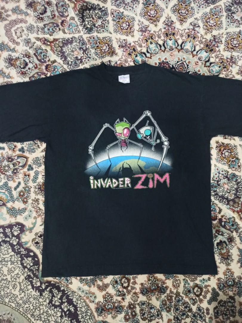 Vintage Invader Zim Shirt, Men's 