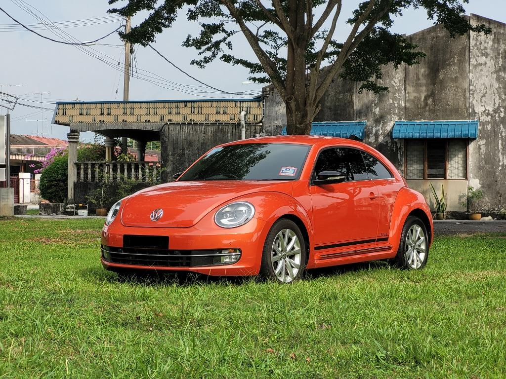 Volkswagen BEETLE 1.2 CLUB EDITION (A) 2015, Cars, Cars for Sale on  Carousell