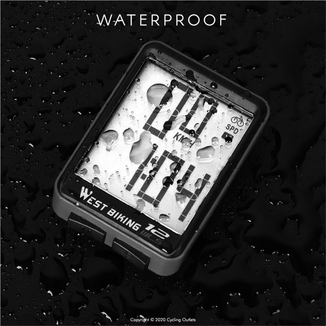 West Biking 12 WLS Wireless Speedometer