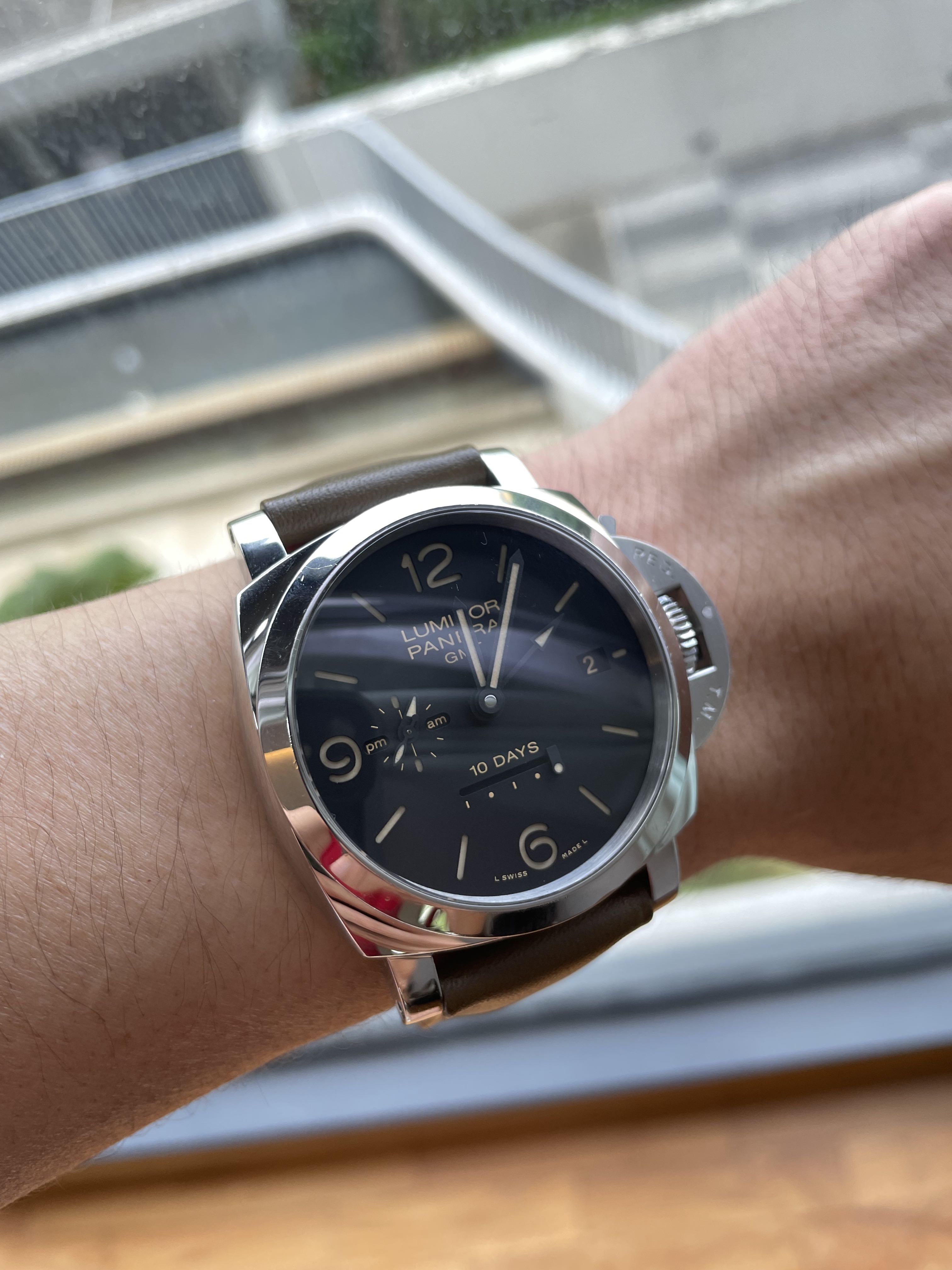 WORLD LOWEST 10 Days Automatic Panerai Pam 533 Tobacco