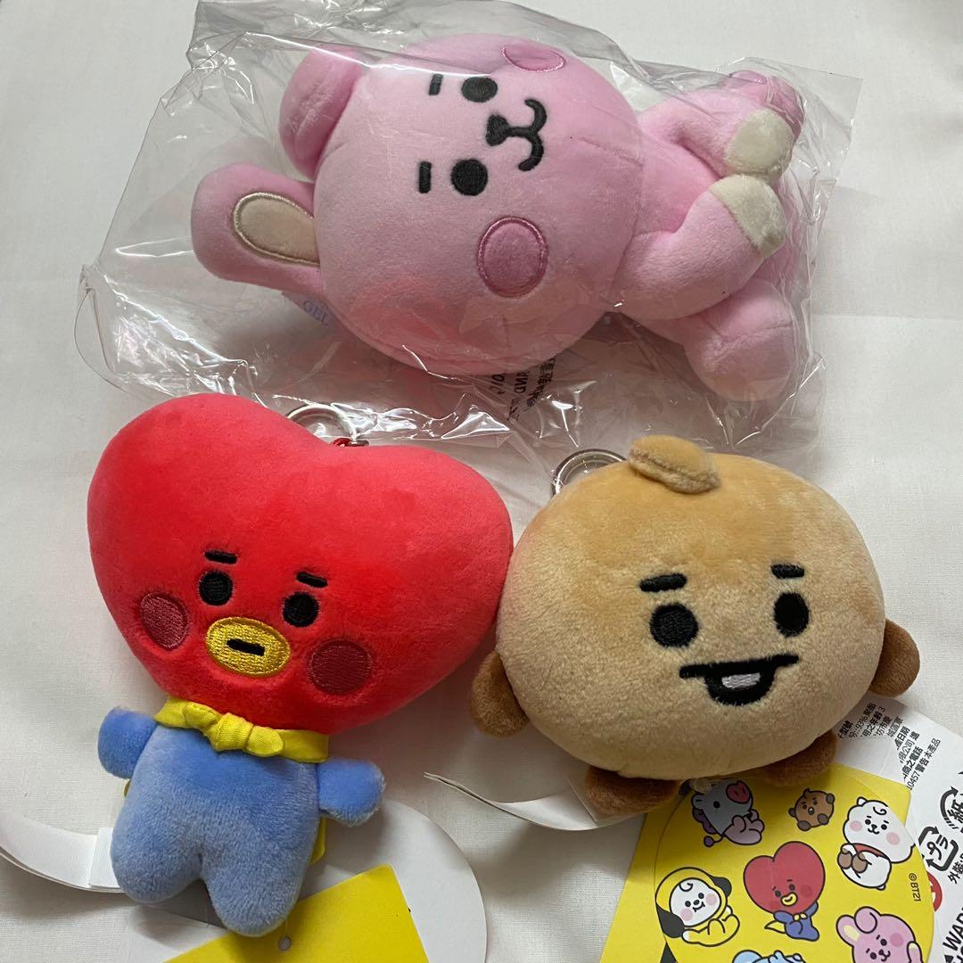 Wts Bts Bt21 Official Baby Plush Doll Bag Charm Tata Cooky Shooky, Hobbies  & Toys, Collectibles & Memorabilia, Fan Merchandise On Carousell