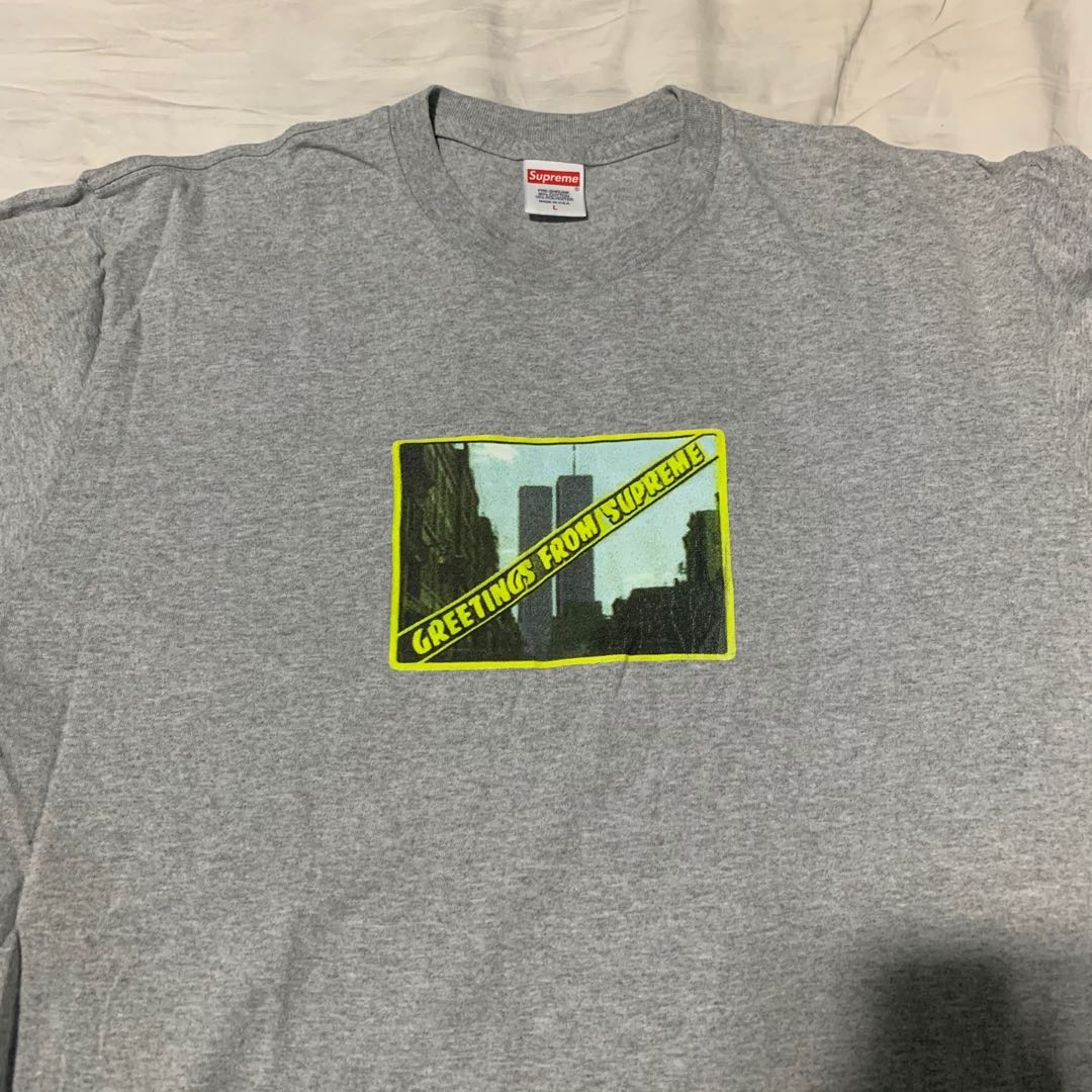 greetings from supreme tee