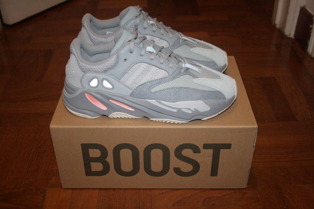 Yeezy 700 Inertia US 8, Men's Fashion 