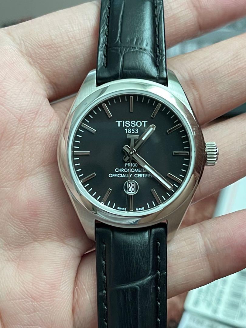 Tissot pr100 chronometer officially certified store