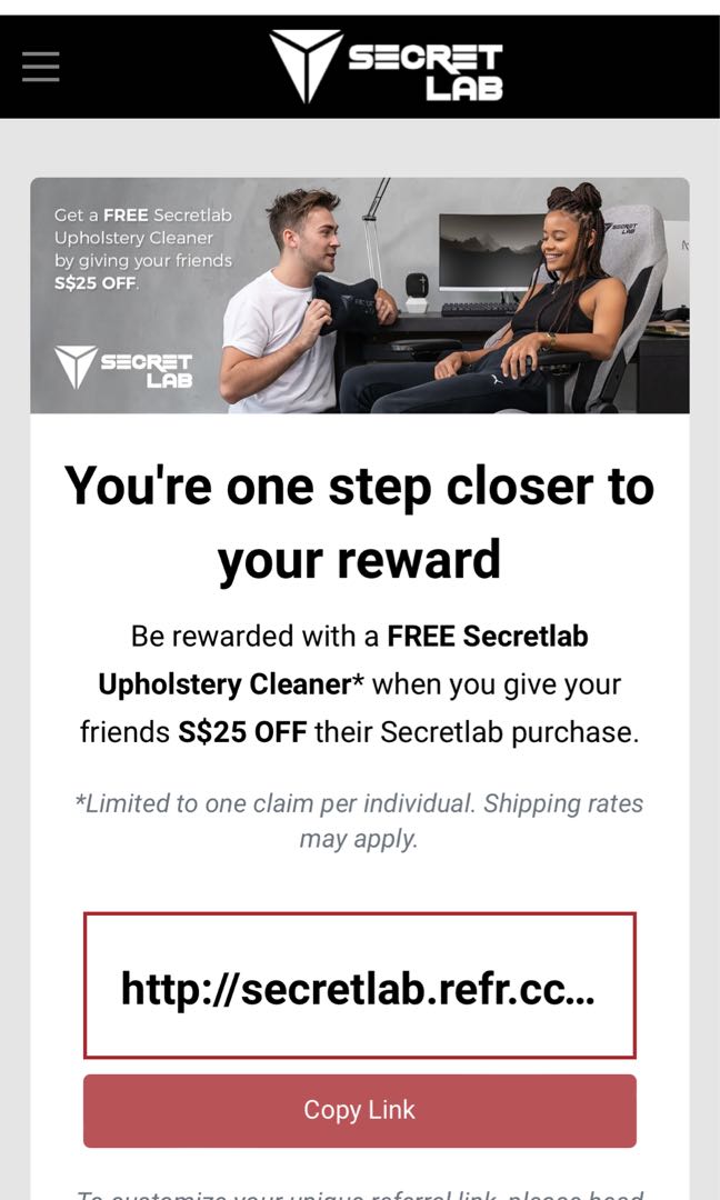 Secret online lab voucher