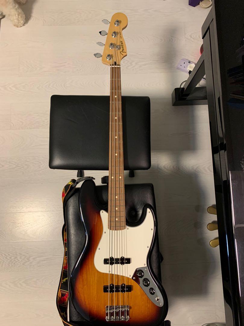 99%新Fender Jazz Bass MIM mexico, 興趣及遊戲, 音樂、樂器& 配件