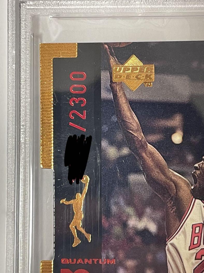 全球限量NBA 1998 Upper Deck Michael Jordan MJ23 Quantum Bronze PSA